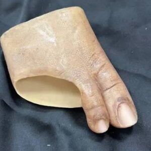 Regal Prosthesis  Custmade Silicone Toe with Band Prosthesis